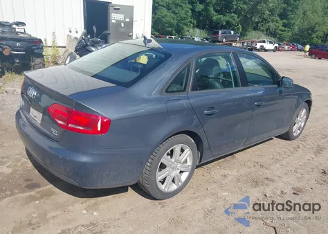 2011 Audi A4 2.0T Premium from USA, damaged, VIN WAUBFAFL2BN055065